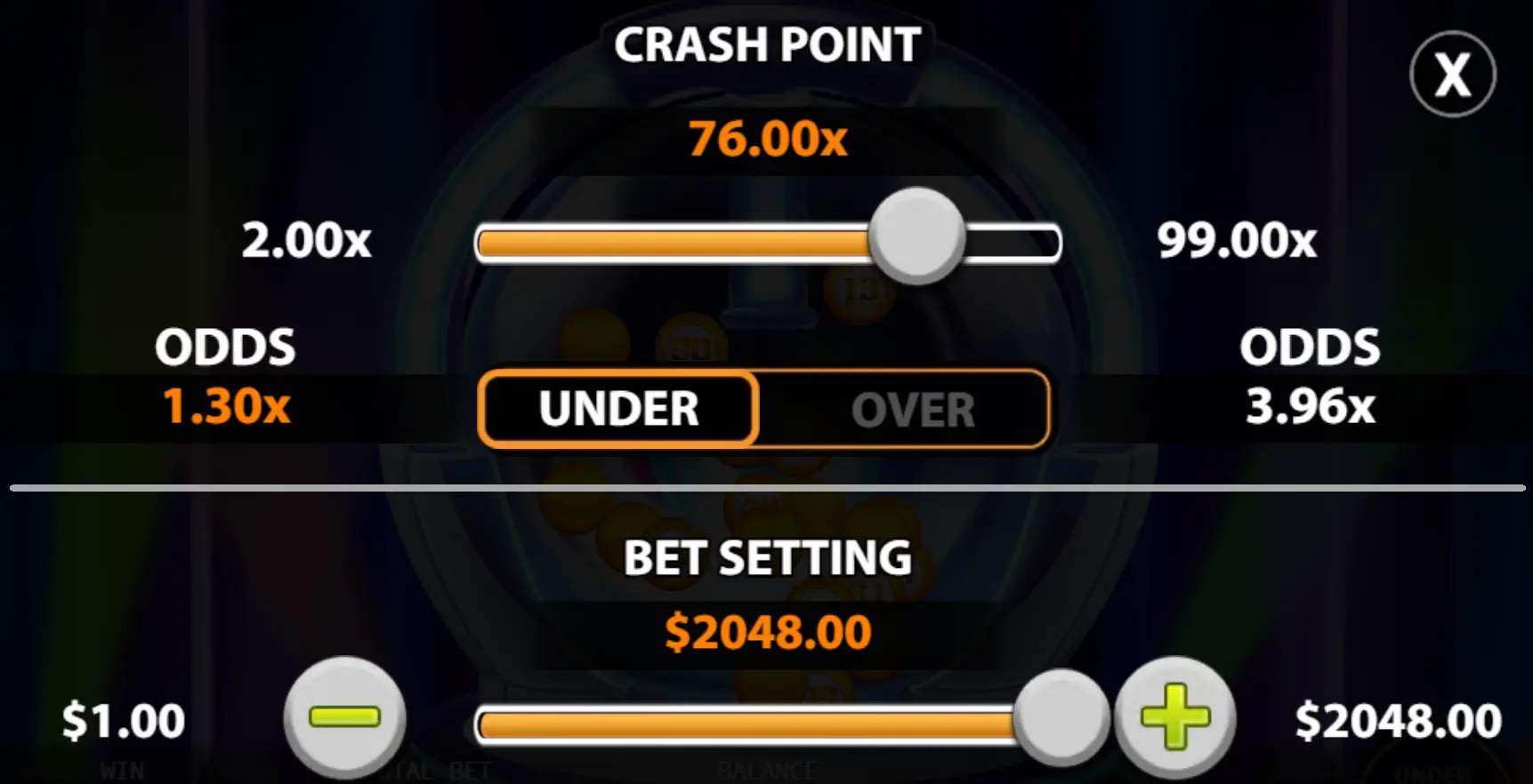 Fortune Numbers paytable