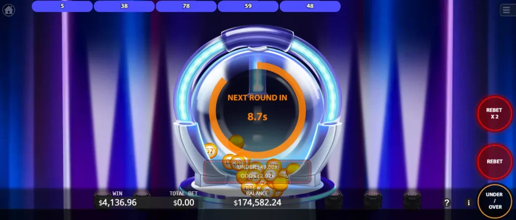 Fortunes Number under over